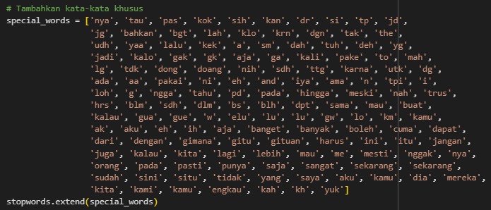 extended stopwords