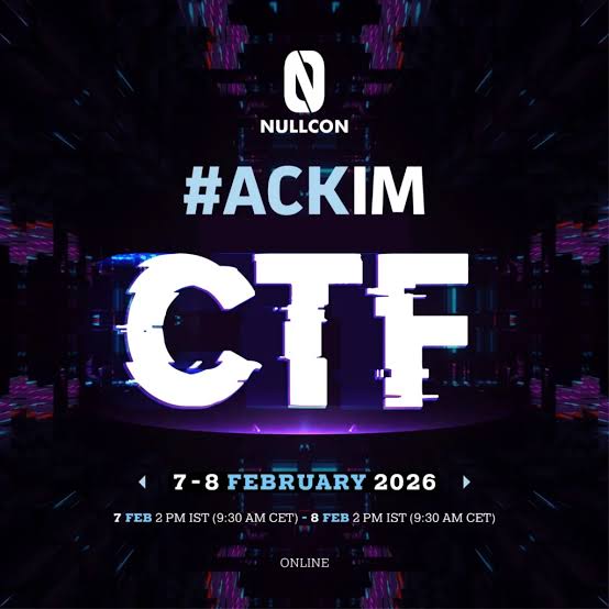 Nullcon Goa HackIM 2026
